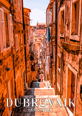 Dubrovnik Street Scene