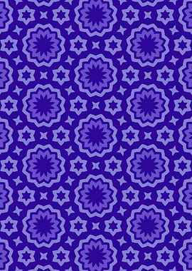 Purple Floral Pattern