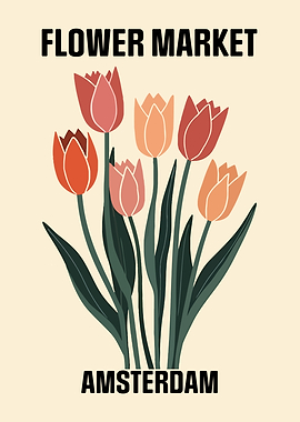 Amsterdam Flower Market