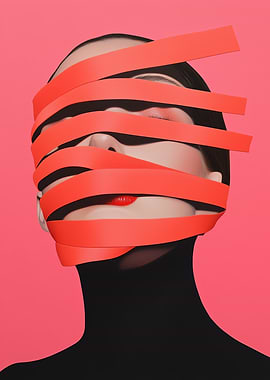 Wrapped in Silence: A Surreal Expression