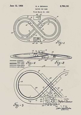 Racing Car Game Patent