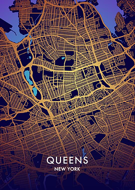 Queens, New York City Map