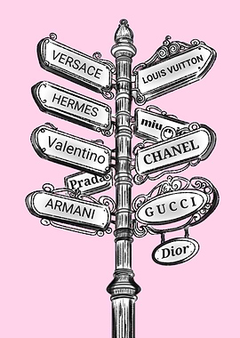 Luxury Brand Signpost