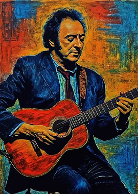 Gabor Szabo Guitarist Portrait