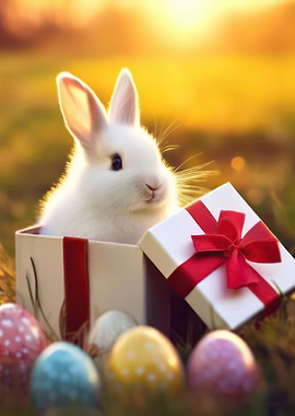 Easter Bunny Gift Box