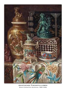 Asian Still Life Painting