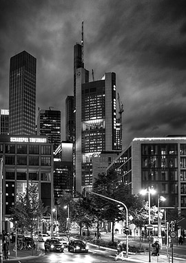 Frankfurt Skyline at Night
