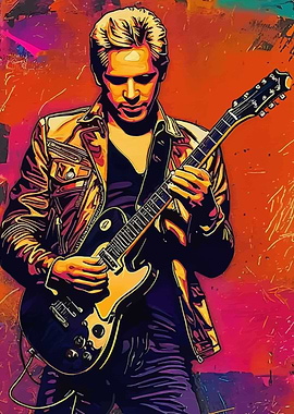 Don Felder Guitarist in Action