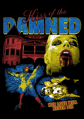 Kiss of the Damned Horror Poster