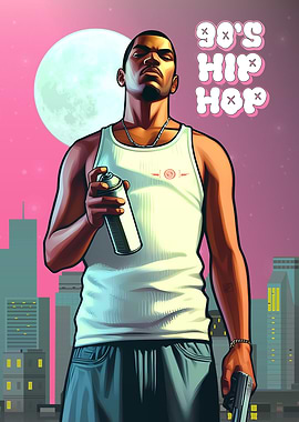 Pink Star 90's Hip Hop