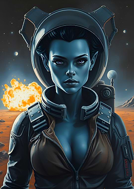 Space Explorer Alien