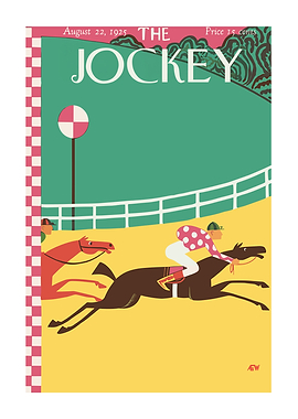 Horse Racing Magazine Cover