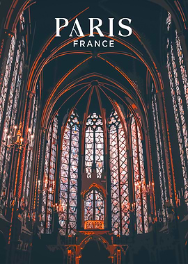 Paris Chapel Stained Glass