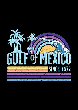 Gulf of Mexico Retro Design