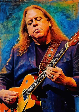 Warren Haynes Legendary Guitarist Portrait
