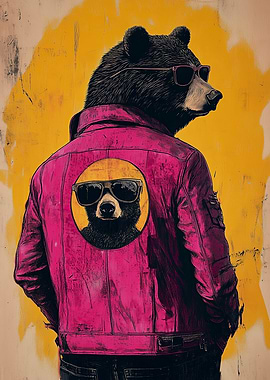 Cool Bear in Sunglasses