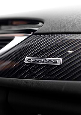 Audi RS6 Quattro Emblem