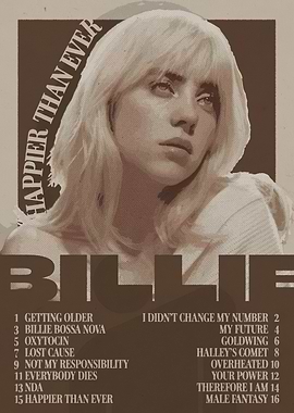 Billie Eilish Happier Than Ever music