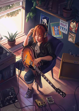 Guitar Girl