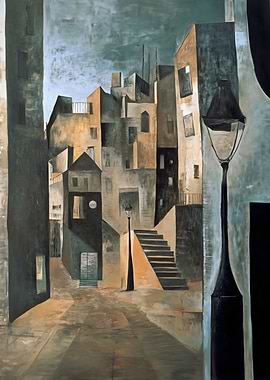 Cityscape Painting