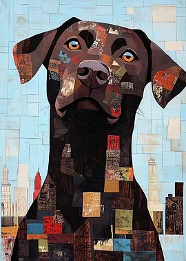 Dog Portrait Collage