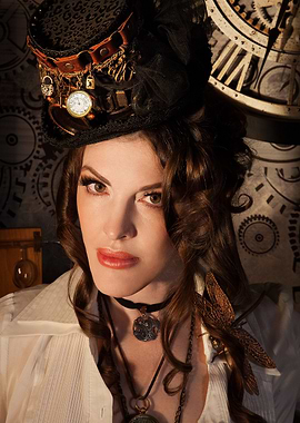 Steampunk Woman Portrait