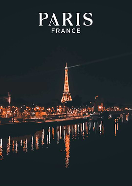 Eiffel Tower Night View