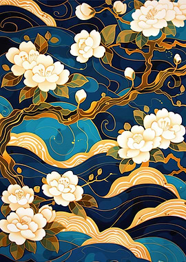 Japanese Floral Dream