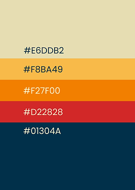 Color Palette Hex Codes pantone