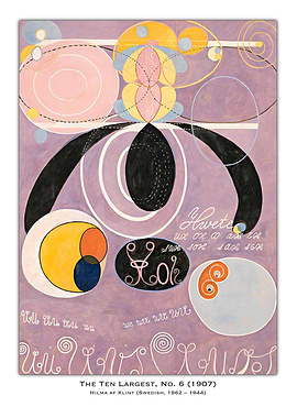 Hilma af Klint Abstract Painting