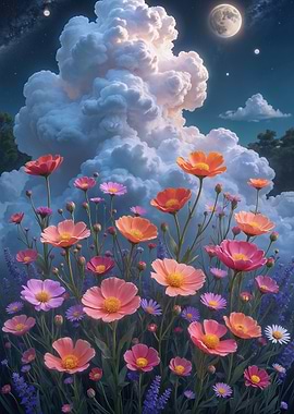 Night Sky Flowers