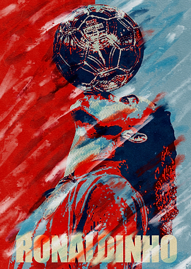 Ronaldinho Soccer Art