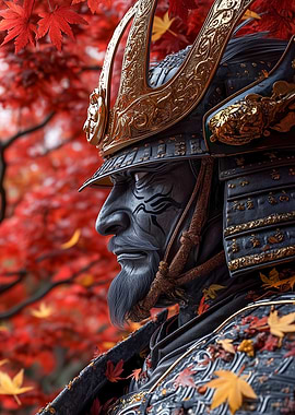Samurai in Autumn