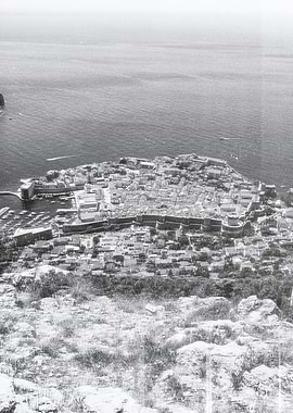 Aerial View of Dubrovnik