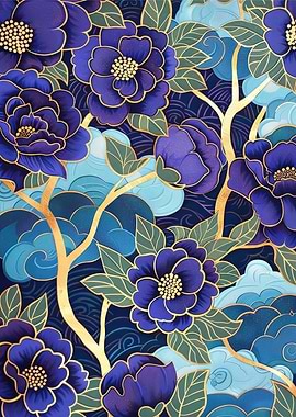 Japanese Elegant Floral Art