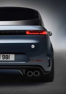 Range Rover Sport SV Rear View