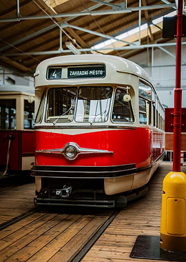 Tatra T2 – Pragues Vintage Tram Icon