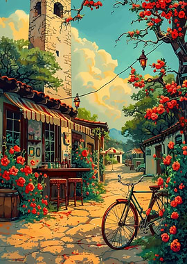 Charming Village Street