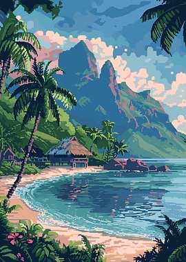 Tropical Island Paradise