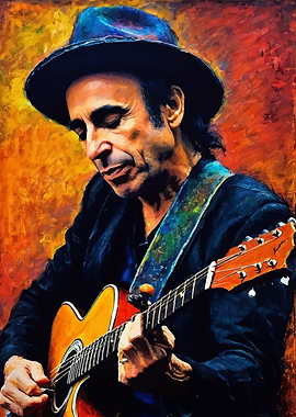 Nils Lofgren Guitarist Portrait