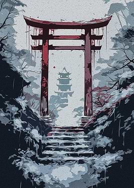 Japanese Temple Gate