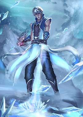 Theo, the ice mage