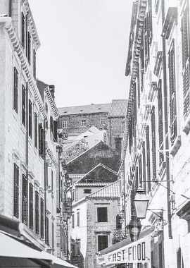 Narrow Street in Old Town