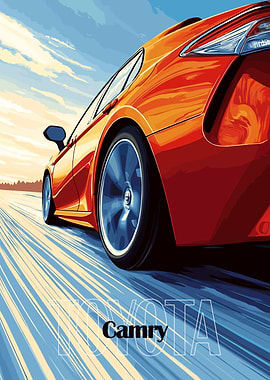 Toyota Camry Speeding