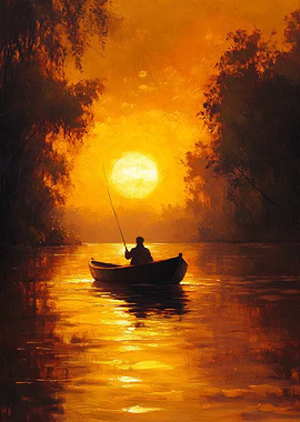 Sunset Fishing