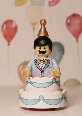 Lego Birthday Figure