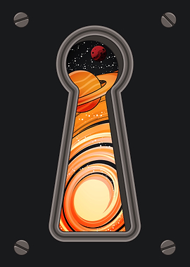 Celestial Keyhole View