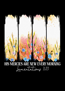 Bible Verse Floral Art