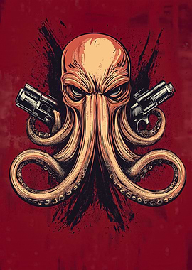 Octopus with Guns