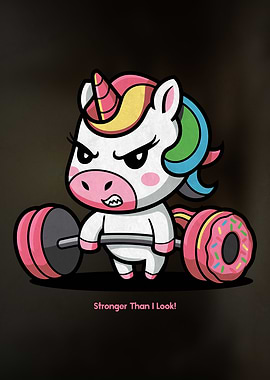 Strong Unicorn Weightlifting